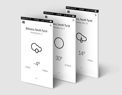 Minimal Weather App