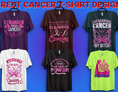 Brest Cancer T -Shirt Design