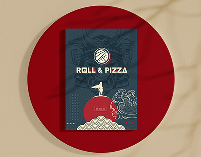 Roll & Pizza | Photo, design & layout menu