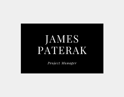 James Paterak Discusses His Top Tips for Building