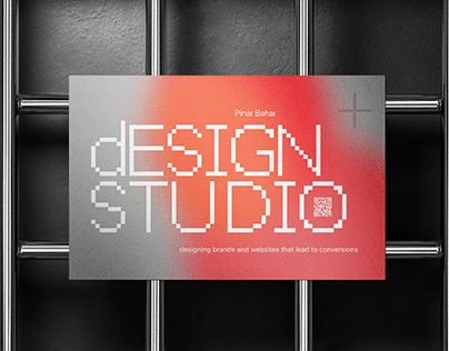 Personal Branding Design Studio Identity Business Card