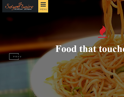 Project thumbnail - Sagar Gaire Fast Food Corner | Website Design