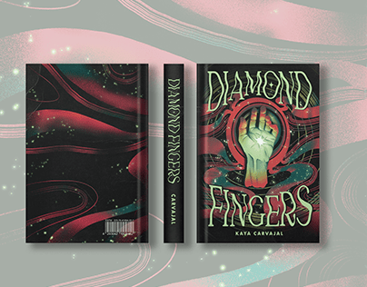 Horror Book Cover, Diamond Fingers
