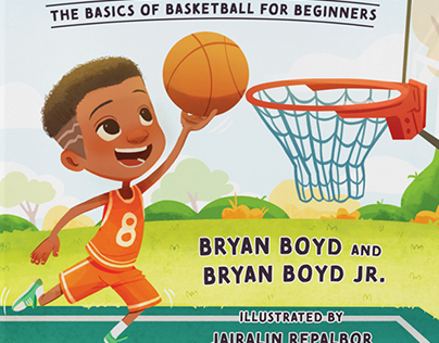 B is for Basketball Children's Book - Educational