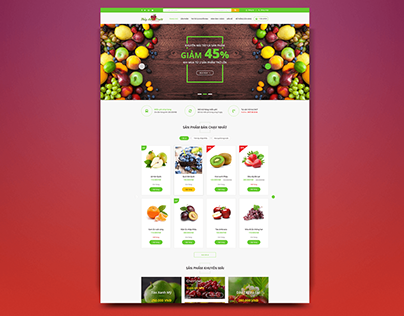 Thuy Anh Fruits Website