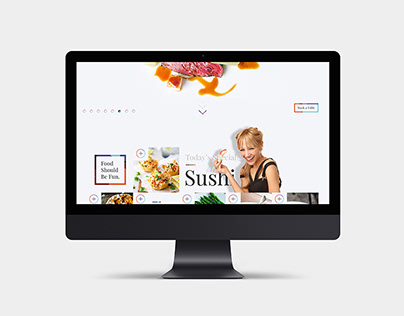 Restaurant - Website concept