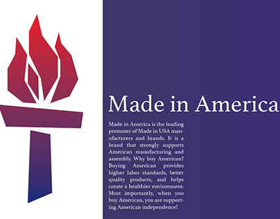 Made in America Logo Project