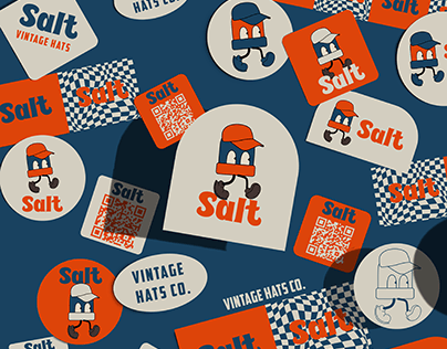 Project thumbnail - Salt co- Hat company brand identity