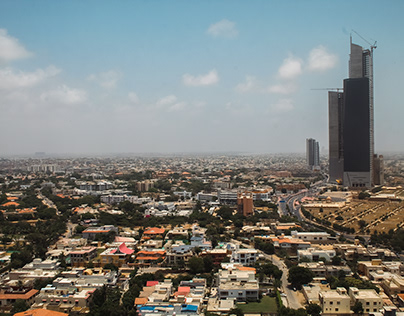 Birdeye View of Karachi
