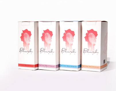 Blush Wine Packaging