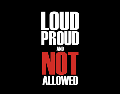 Loud, Proud & Not Allowed Kintetic Type feat Mclusky