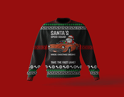 Christmas ugly sweater Design
