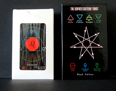 Unified Esoteric Tarot, Black Edition