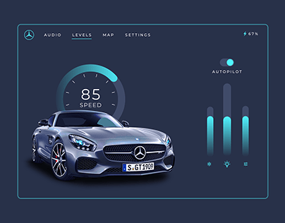 Mercedes user interface