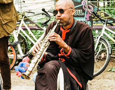 Berlin Street Musician