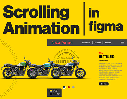 Figma Project : Scrolling Animation
