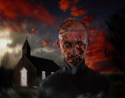 Zombie Priest Spooky Season