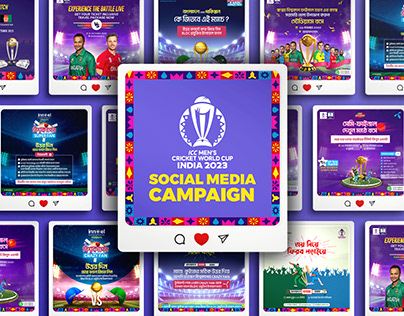 icc men's Cricket World cup Social media Campaign-2023