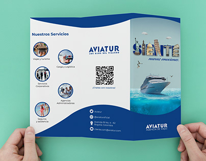 Brochure Agencia de viajes