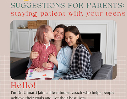 suggestions for parents: staying patient