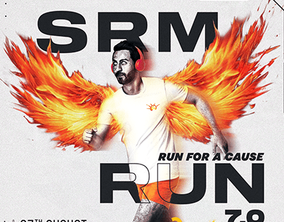 Poster for SRM RUN 7.0 - Run for a Cause