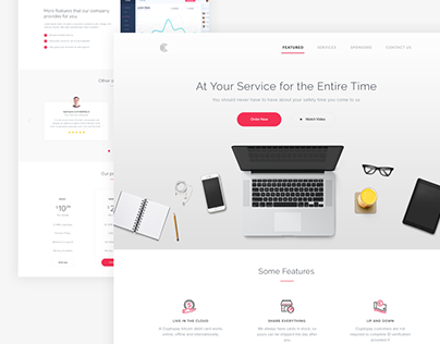 Simple Landing Page.