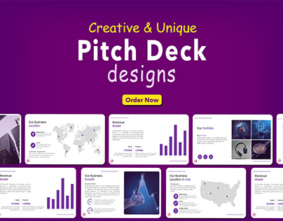 Pitch Deck Presentation Design