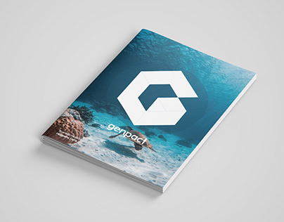 Genpact Project Brochure design