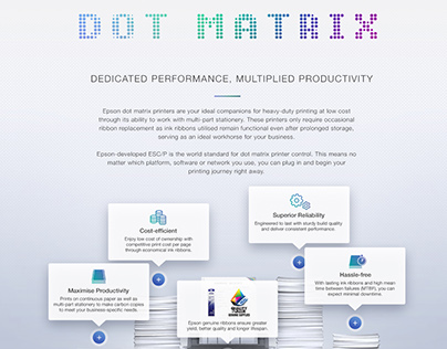 Epson – Dot Matrix Landing Page