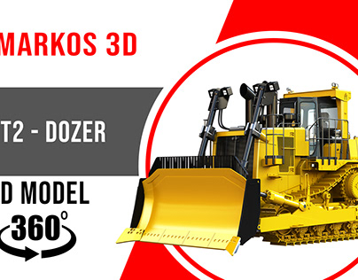 D10T2 - Dozer 3D model