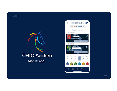 CHIO Aachen App/Horse Club/App Design