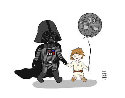 Darth Vader & Luke