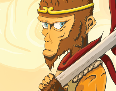 Monkey King Illustration