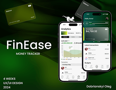 FinEase - Financial control app | Money tracker