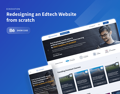 Redesigning an Edtech Website from scratch