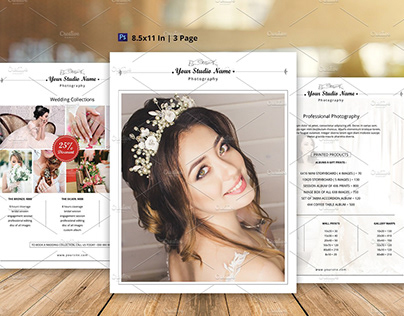 Wedding Photographer Pricing Guide Template