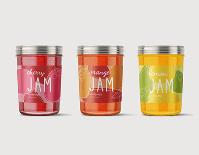 Jam Packaging - Handlettering