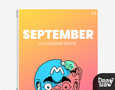 Drawslaw Digital Colouring Book [September 2021]
