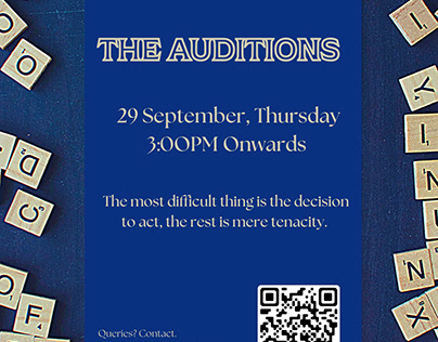 Alfaaz, The Auditions poster