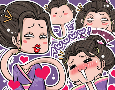 Rokurokubi ● Sticker