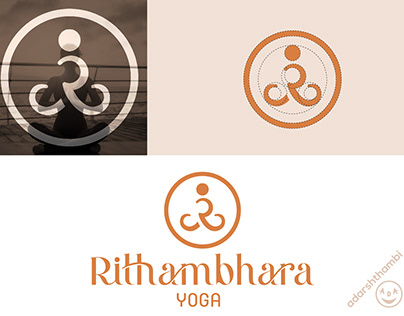 Branding for Rithambhara yoga.
