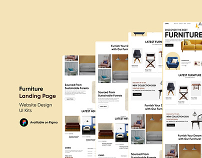 Furniture Landing Page