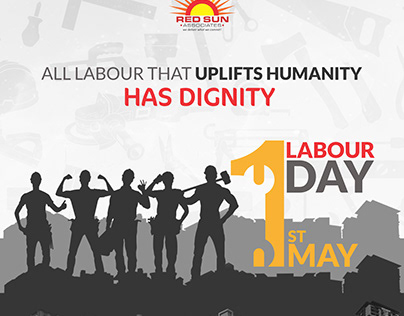 1ST MAY LABOUR DAY POST & ANIMATION FOR REDSUN