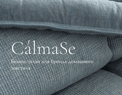 Бизнес-план для бренда домашнего текстиля CálmaSe