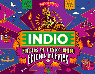 Cerveza Indio: México Unido Edición Muertos 2019