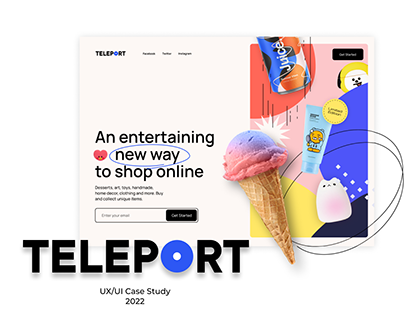 TELEPORT - An entertaining new way to shop online.