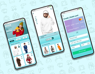 Clothes selling App UI Design