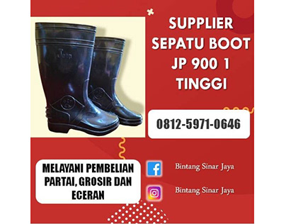 Ready Stok! Pabrik Sepatu Boot Wonosobo