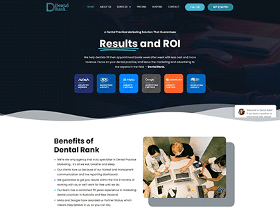 Dental Rank Website Development