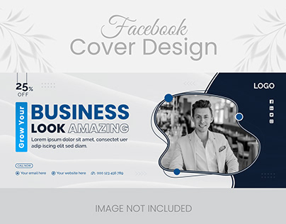 Facebook cover design template